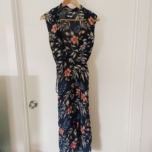 Reformation Jentri floral wraparound dress LIKE NEW